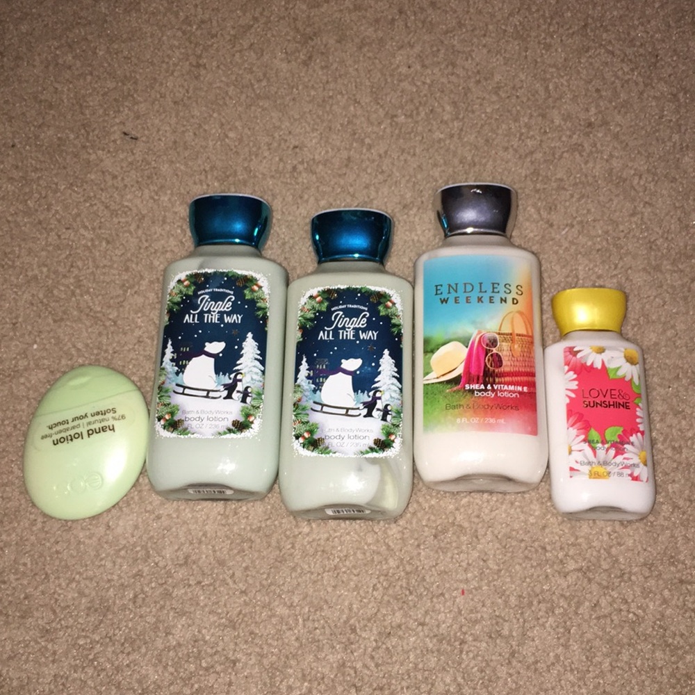 Lotion collection! (Not used)